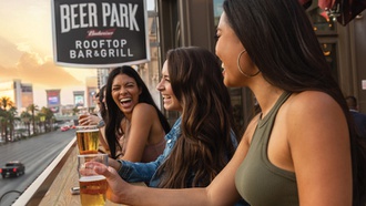 The weather is warming so it's the perfect time to enjoy a drink outdoors.