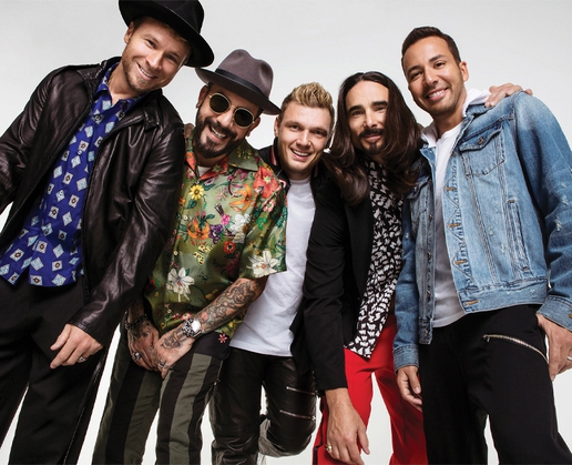 The Backstreet Boys perform at Caesars Palace in Las Vegas April 8-9 & 15-16