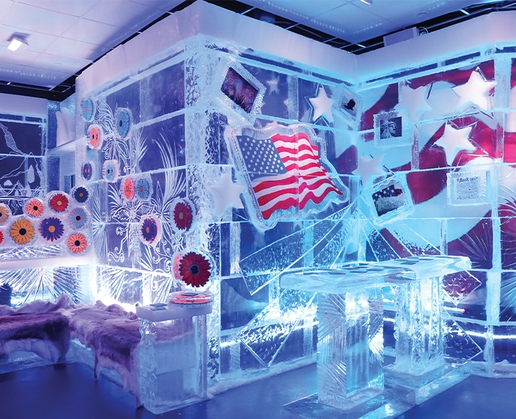 Icebar at The Linq Promenade, one of three Minus5 Ice Experiences on the Las Vegas Strip
