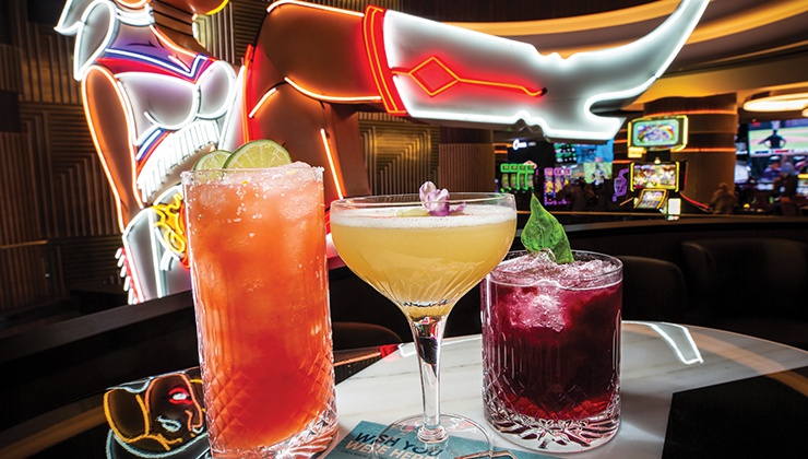 The Circa Resort & Casino lounge is the perfect place to kick and relax.