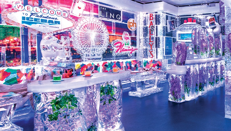 With their themed rooms and chilly cocktails, these attractions make beating the heat easy.