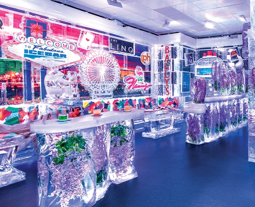 Minus5 Icebar at The Linq Promenade in Las Vegas