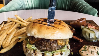 The Virgin Hotels Las Vegas restaurant’s sandwich is a steak-lover’s dream.