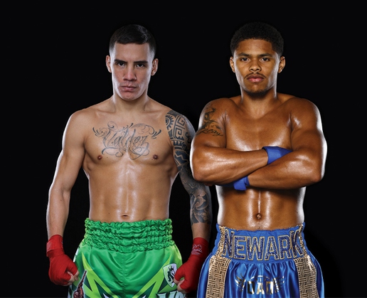 Óscar Valdez and Shakur Stevenson will seek to unify their respective 130-pound-limit championships in a bout at MGM Grand Garden Arena in Las Vegas on April 30