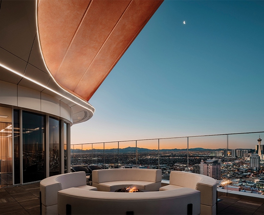 Legacy Club at Circa Resort & Casino in Las Vegas is a perfect spot to make a champagne toast to Mom on Mother’s Day