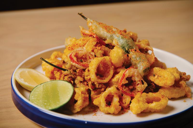 Salt and pepper calamari