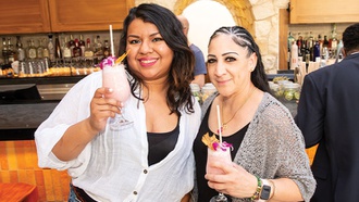 Guests also enjoyed a cocktail while touring both Kassi Beach House and Night + Market.