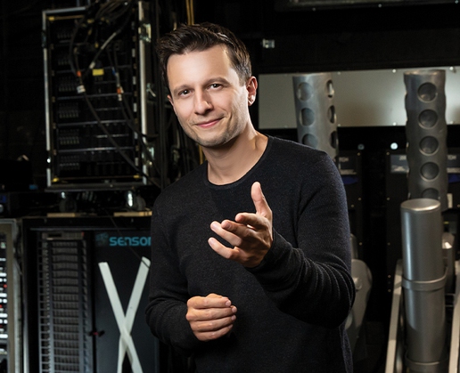 Mat Franco performs in ‘Mat Franco—Magic Reinvented Nightly’ at The Linq Hotel in Las Vegas