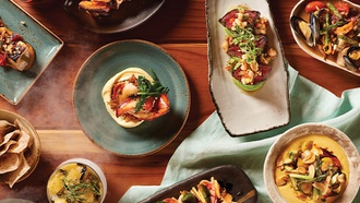 From small bites to bigger entrées, the choices seem endless at Aria restaurant.