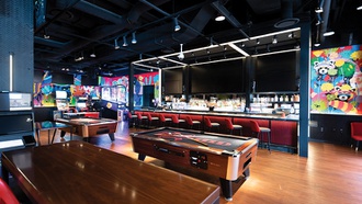 From day to night, this bar and lounge at Resorts World is great fun for ...