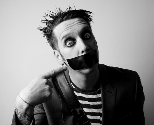 Comedy mime Tape Face performs at Harrah’s in Las Vegas