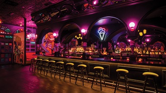 The nightlife playground on Fremont East offers plenty of variety across its 10,000 square feet.