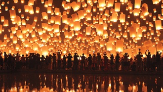 The exhibit at Bally’s offers a glimpse around the globe.