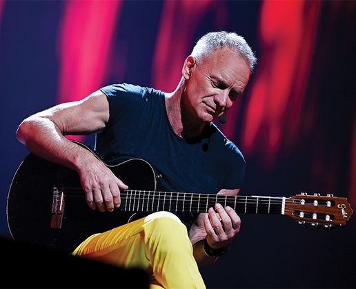 Sting returns to his ‘My Songs’ residency at The Colosseum at Caesars Palace in Las Vegas
