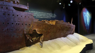 The Luxor attraction is an exhaustive account of the events surrounding the fated ocean liner.