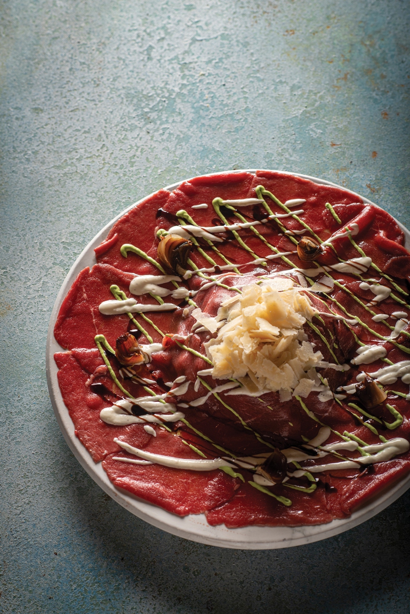 Beef carpaccio