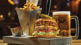 Enjoy the perfect pairing of the casual favorites at these cool venues.