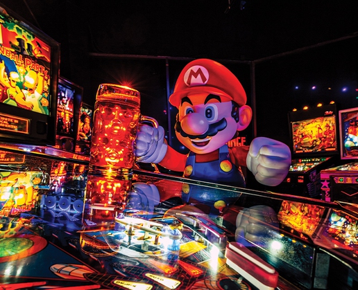 Find plenty of great drinks and great retro gaming at Player 1 Video Game Bar in Las Vegas