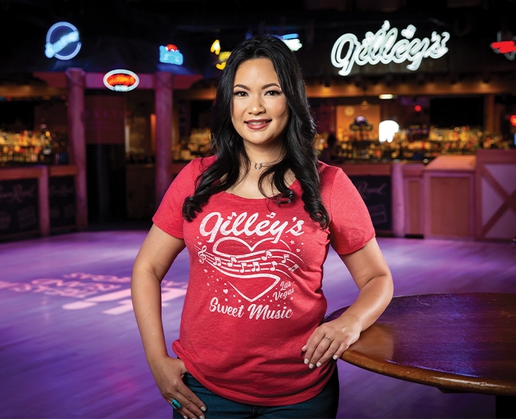 Joanna Carson is a bartender at Gilley’s at Treasure Island