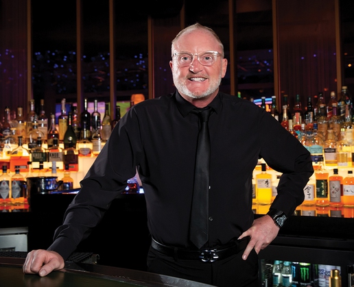 Johnny O’Donnell a bartender at One Steakhouse at Virgin Hotels Las Vegas