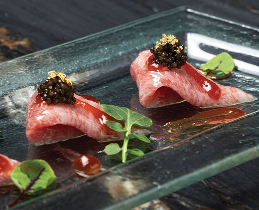 Toro tartare at Nobu at Paris Las Vegas