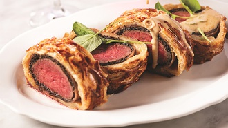 The Aria restaurant is a fitting tribute to the City of Lights.