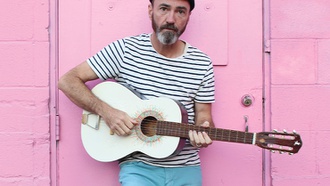 Frontman James Mercer still guides the band's movement as it performs at Virgin Hotels Las ...