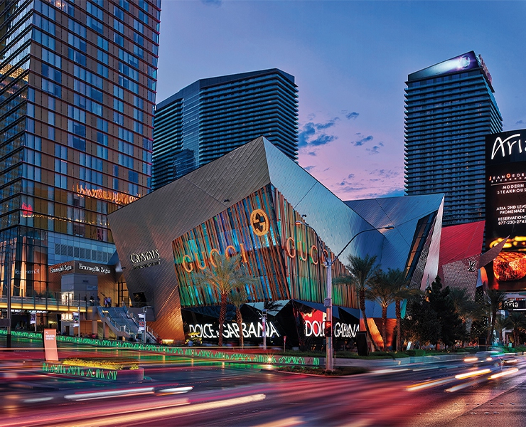 Luxury lives at The Shops at Crystals in Las Vegas - Las Vegas Magazine