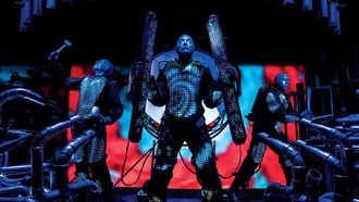 The Luxor production questions the absurdities of modern life.