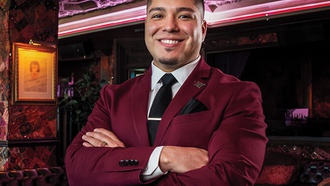 The operations manager for Foundation Room is taking his career to the top.