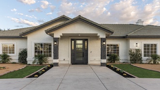 It’s private, spacious and sits on a 2-plus-acre lot.