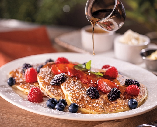 Ricotta pancakes at Matteo’s Ristorante Italiano at The Venetian in Las Vegas