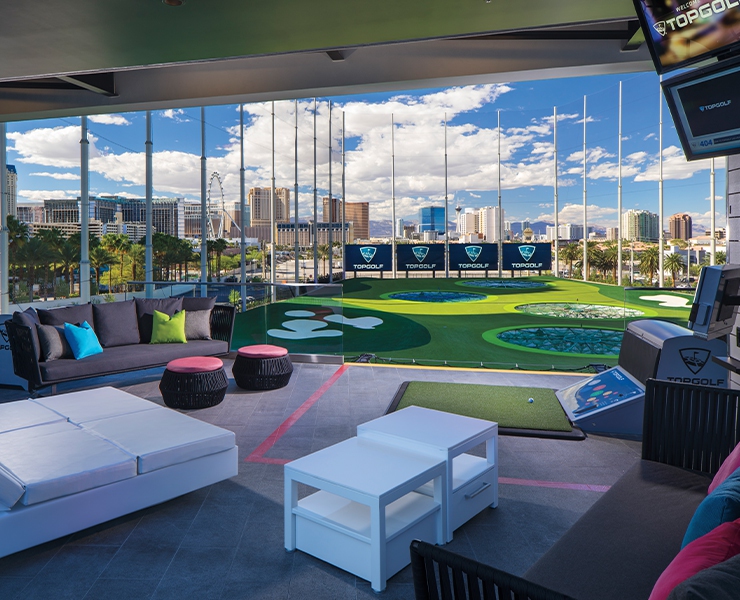 Topgolf Las Vegas offers a friendly game—or sharp competition - Las Vegas  Magazine