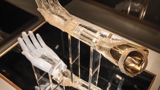 The Luxor attraction recently added a new section dedicated to prosthetics.