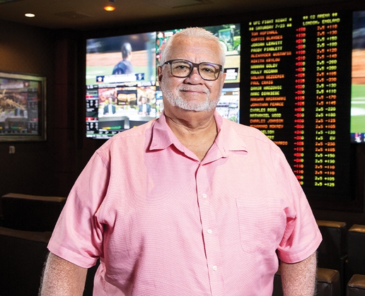 Tony Miller is the executive director of race and sports at Golden Nugget in Las Vegas