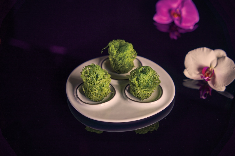 Wagyu beef taro puff