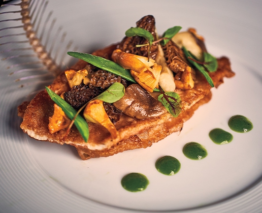 Dover sole at Hakkasan at MGM Grand in Las Vegas