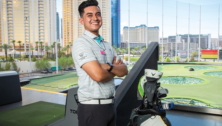 The lead instructor's tips give his students an edge in the game.