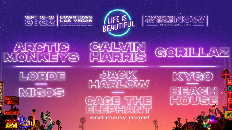 Life is Beautiful is inviting 2 lucky people to this year’s festival, September 16-18th!