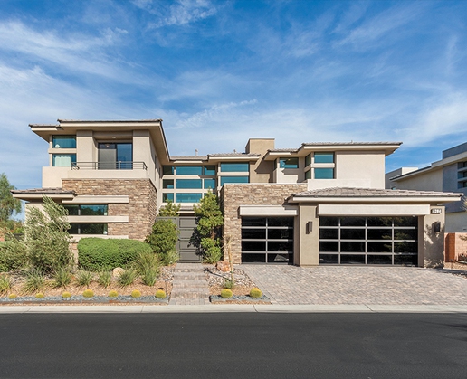 This home at 4204 Lapis Ridge Court in Summerlin combines the best of desert living with luxury