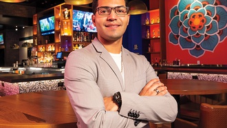 Tacos & Tequila's assistant general manager keeps striving in his Las Vegas career.