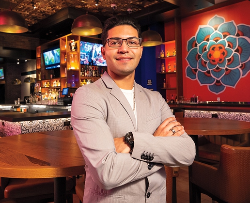 Isaac Valdivia is assistant general manager of Tacos & Tequila at Palace Station in Las Vegas