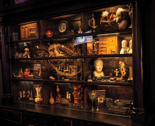 Give your brain a bit of fun while enjoying world-class cocktails at The Cabinet of Curiosities at Bally's