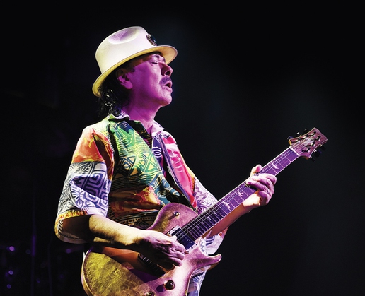 Carlos Santana returns to his residency at the House of Blues at Mandalay Bay on Sept. 14
