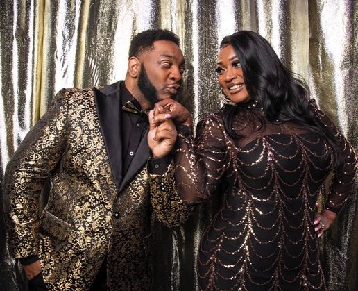 Married couple Brandon and Sean Stewart Godfrey perform in 'Soul of Motown' at Westgate Las Vegas