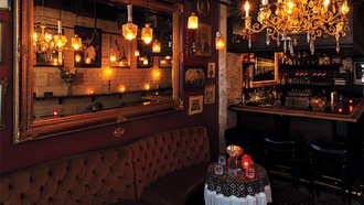 The cocktail haven is very intimate—and requires a reservation.