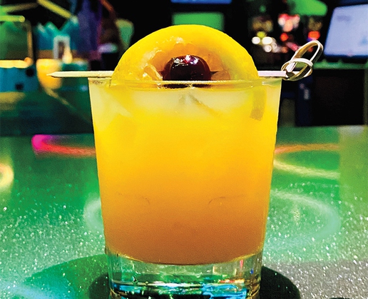 The Mango-Me Mai Tai at Emporium at AREA15 in Las Vegas 