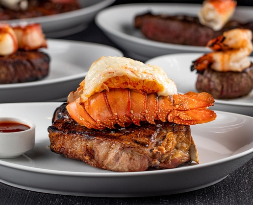 Surf & turf at STK at The Cosmopolitan in Las Vegas