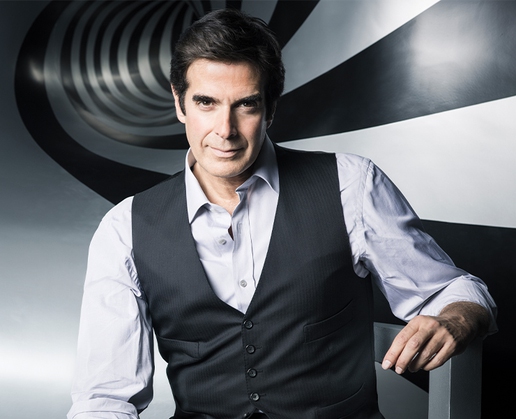 David Copperfield performs at MGM Grand in Las Vegas