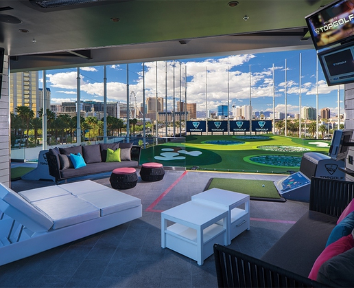 Hit a few balls, score a few points and beat your friends and family at Topgolf Las Vegas